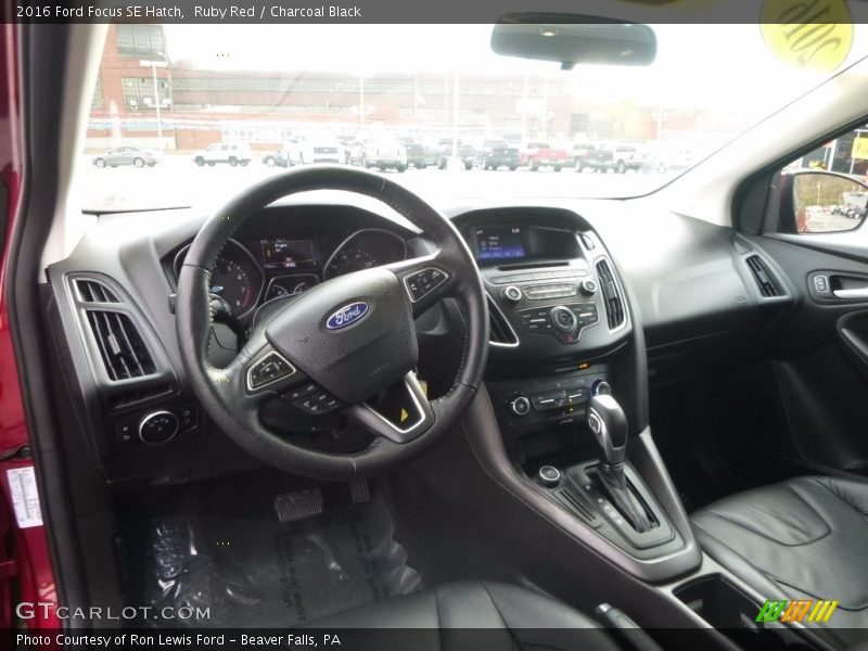 Ruby Red / Charcoal Black 2016 Ford Focus SE Hatch