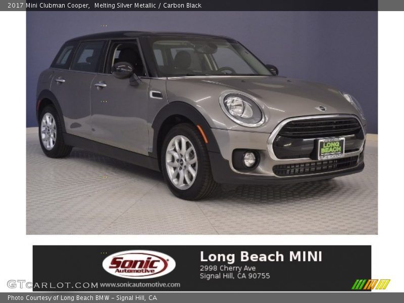 Melting Silver Metallic / Carbon Black 2017 Mini Clubman Cooper
