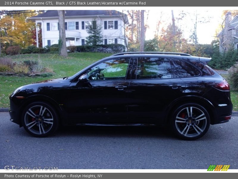 Black / GTS Black Leather/Alcantara w/Carmine Red 2014 Porsche Cayenne GTS