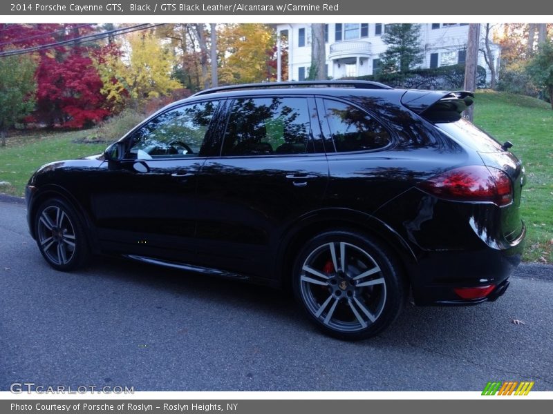 Black / GTS Black Leather/Alcantara w/Carmine Red 2014 Porsche Cayenne GTS