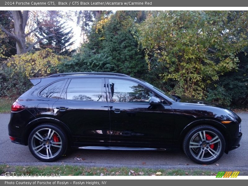 Black / GTS Black Leather/Alcantara w/Carmine Red 2014 Porsche Cayenne GTS