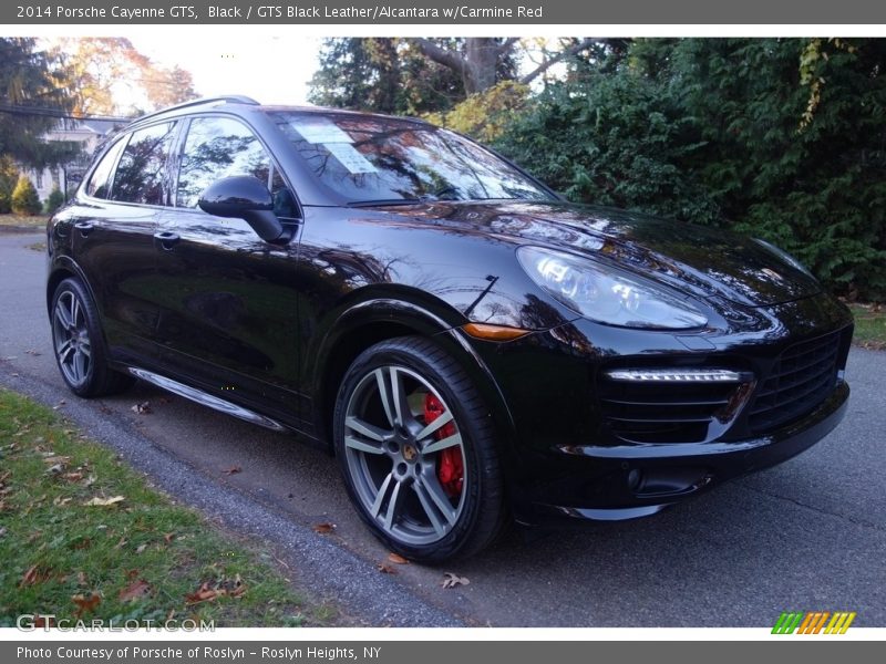 Black / GTS Black Leather/Alcantara w/Carmine Red 2014 Porsche Cayenne GTS