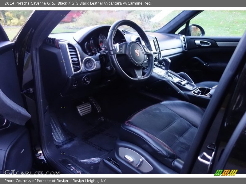 Black / GTS Black Leather/Alcantara w/Carmine Red 2014 Porsche Cayenne GTS