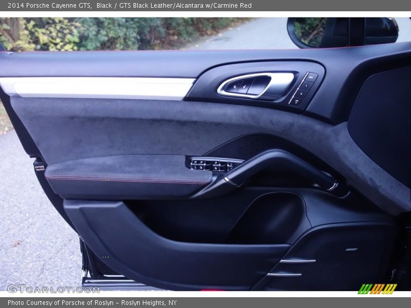 Black / GTS Black Leather/Alcantara w/Carmine Red 2014 Porsche Cayenne GTS