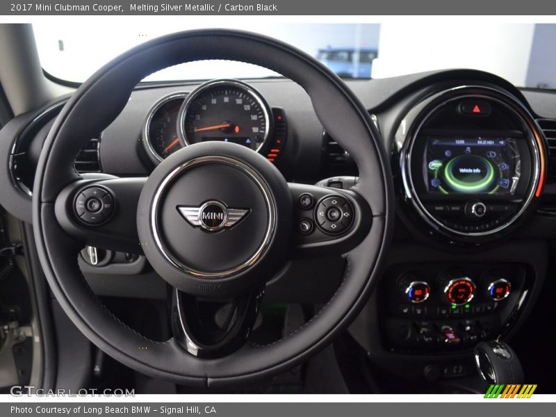 Melting Silver Metallic / Carbon Black 2017 Mini Clubman Cooper