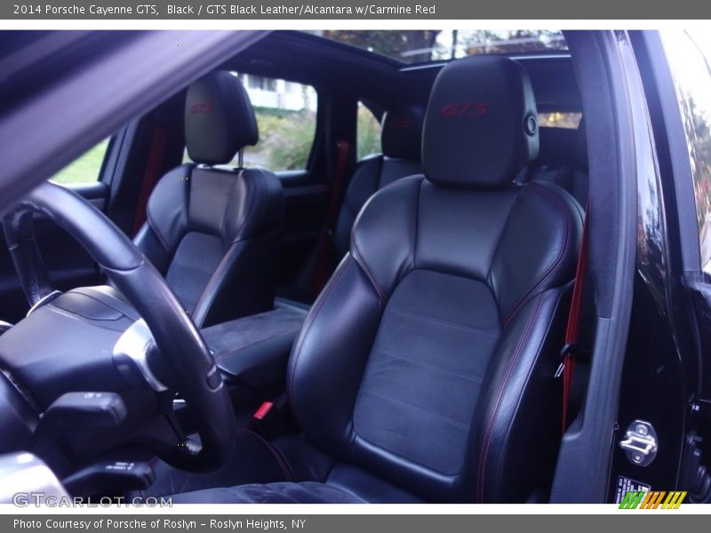 Black / GTS Black Leather/Alcantara w/Carmine Red 2014 Porsche Cayenne GTS