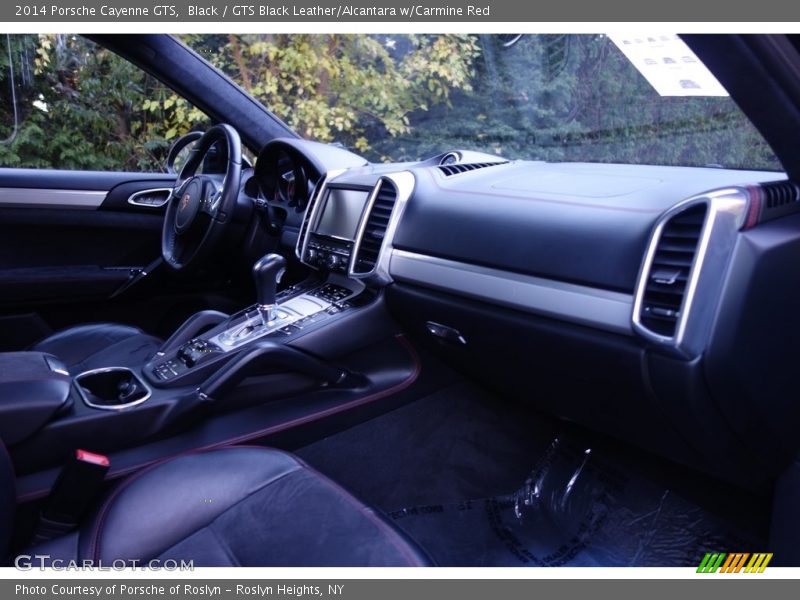 Black / GTS Black Leather/Alcantara w/Carmine Red 2014 Porsche Cayenne GTS