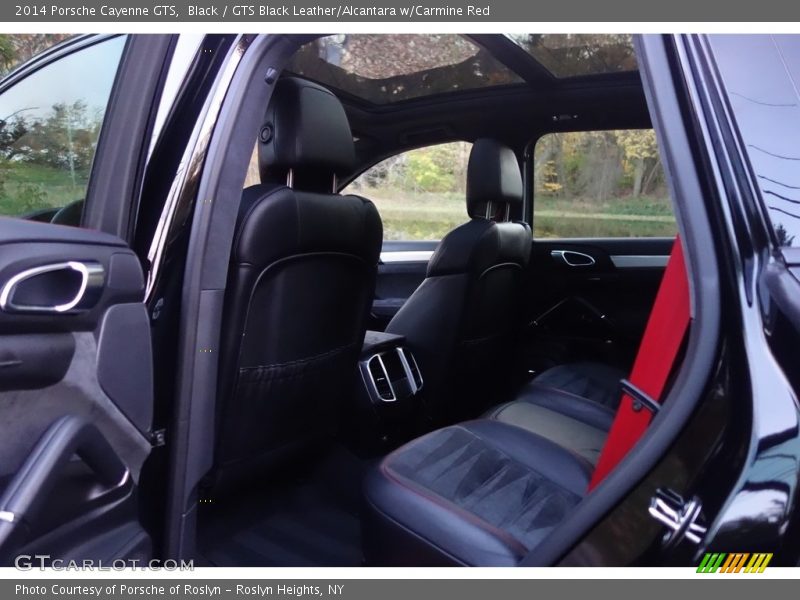 Black / GTS Black Leather/Alcantara w/Carmine Red 2014 Porsche Cayenne GTS