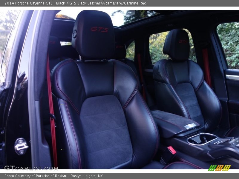 Black / GTS Black Leather/Alcantara w/Carmine Red 2014 Porsche Cayenne GTS