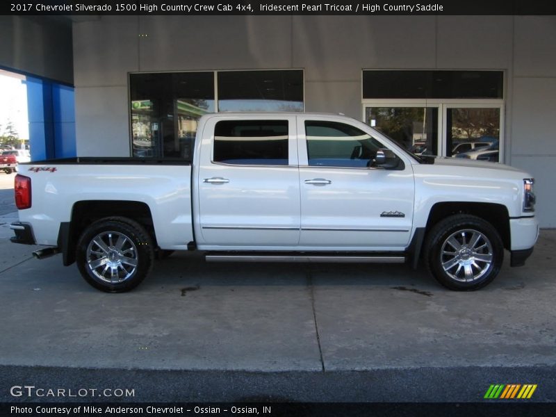  2017 Silverado 1500 High Country Crew Cab 4x4 Iridescent Pearl Tricoat