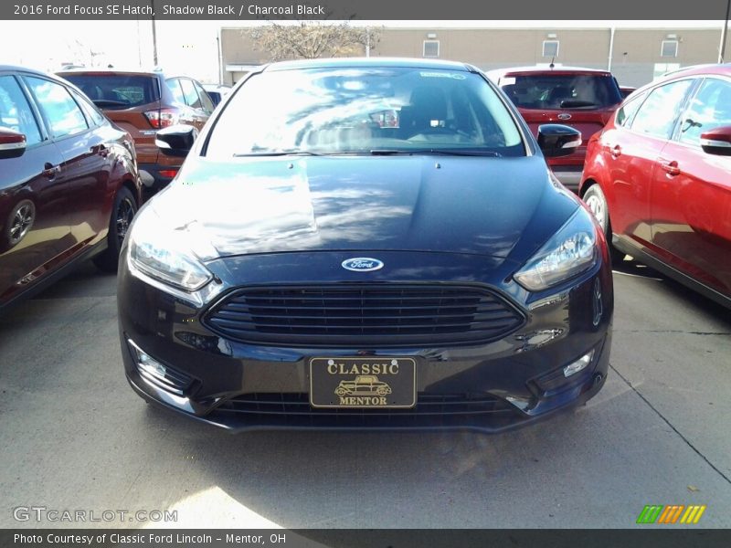 Shadow Black / Charcoal Black 2016 Ford Focus SE Hatch