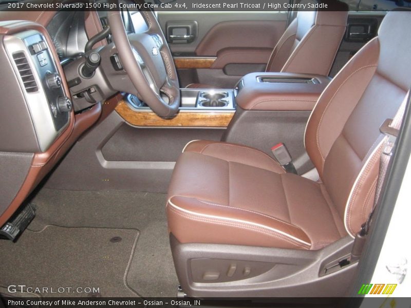 Iridescent Pearl Tricoat / High Country Saddle 2017 Chevrolet Silverado 1500 High Country Crew Cab 4x4