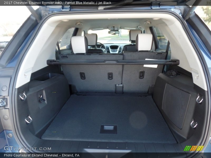 Patriot Blue Metallic / Jet Black 2017 Chevrolet Equinox Premier AWD