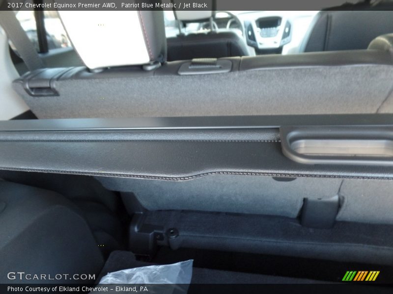 Patriot Blue Metallic / Jet Black 2017 Chevrolet Equinox Premier AWD