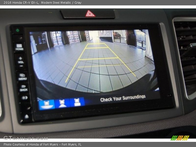 Modern Steel Metallic / Gray 2016 Honda CR-V EX-L