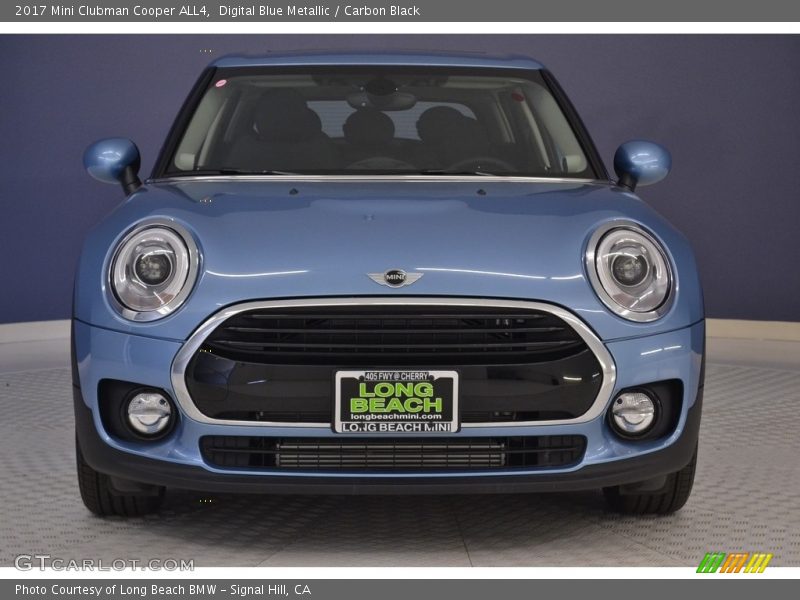 Digital Blue Metallic / Carbon Black 2017 Mini Clubman Cooper ALL4