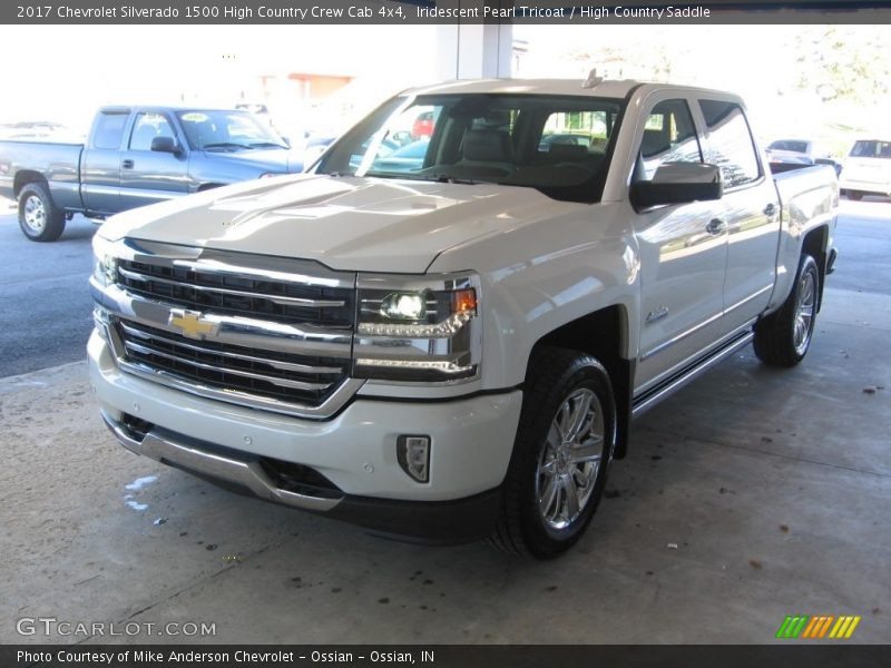 Iridescent Pearl Tricoat / High Country Saddle 2017 Chevrolet Silverado 1500 High Country Crew Cab 4x4