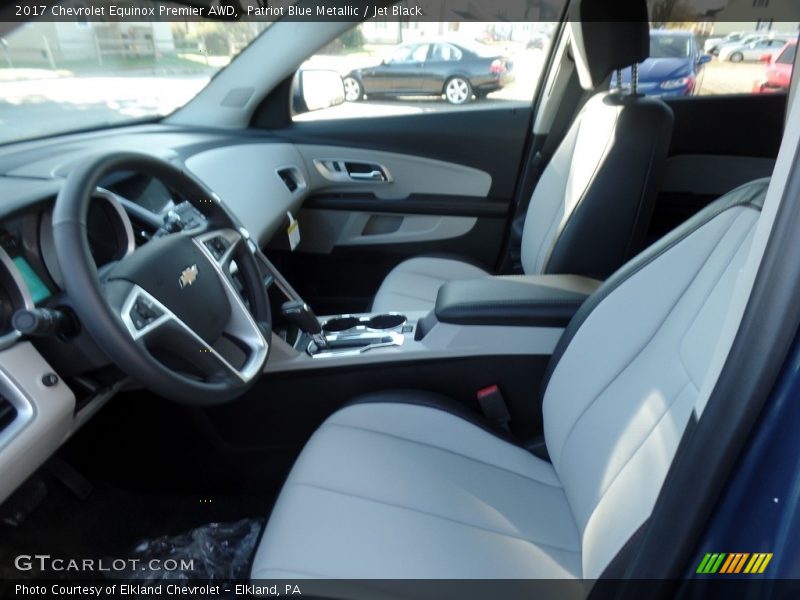 Patriot Blue Metallic / Jet Black 2017 Chevrolet Equinox Premier AWD
