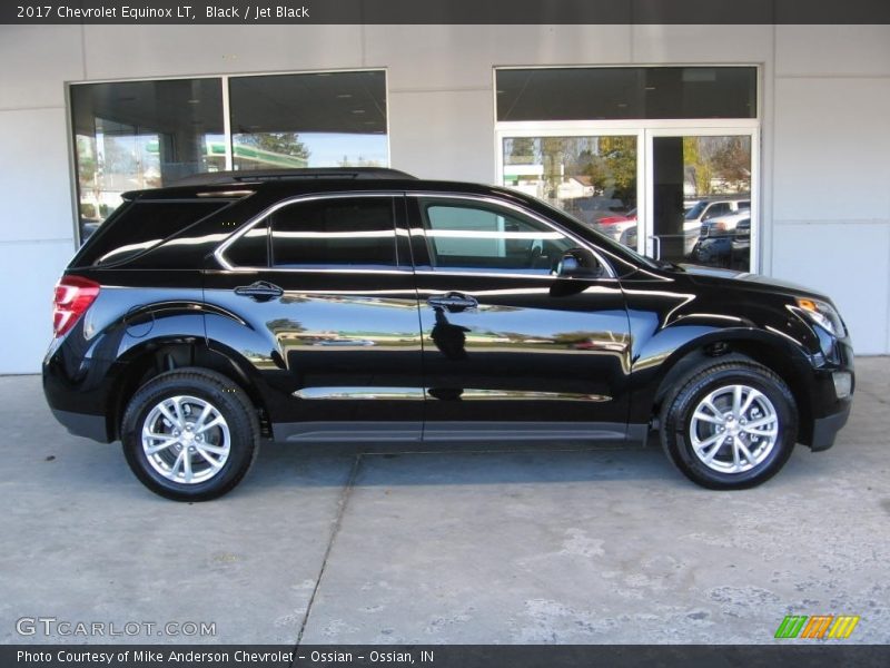 Black / Jet Black 2017 Chevrolet Equinox LT