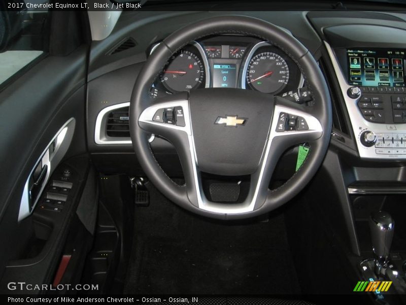 Black / Jet Black 2017 Chevrolet Equinox LT
