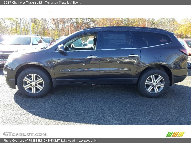 Tungsten Metallic / Ebony 2017 Chevrolet Traverse LT