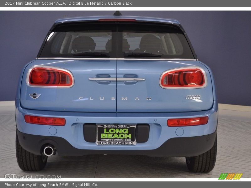 Digital Blue Metallic / Carbon Black 2017 Mini Clubman Cooper ALL4