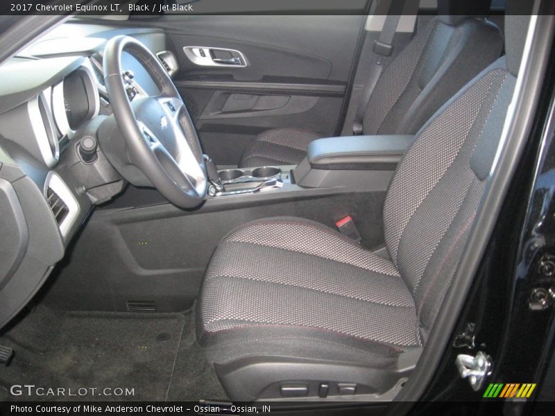 Black / Jet Black 2017 Chevrolet Equinox LT