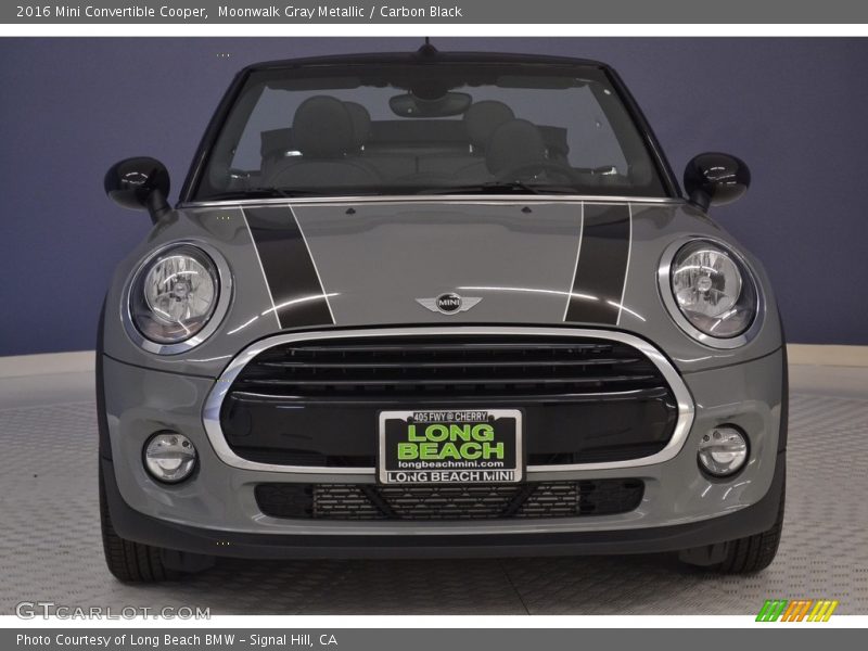 Moonwalk Gray Metallic / Carbon Black 2016 Mini Convertible Cooper