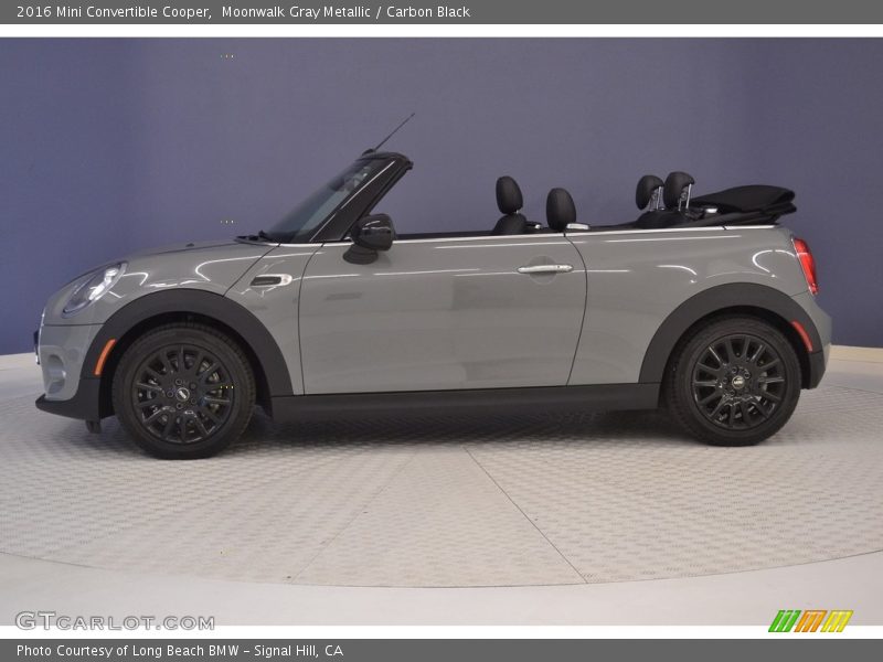 Moonwalk Gray Metallic / Carbon Black 2016 Mini Convertible Cooper