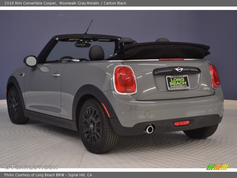 Moonwalk Gray Metallic / Carbon Black 2016 Mini Convertible Cooper