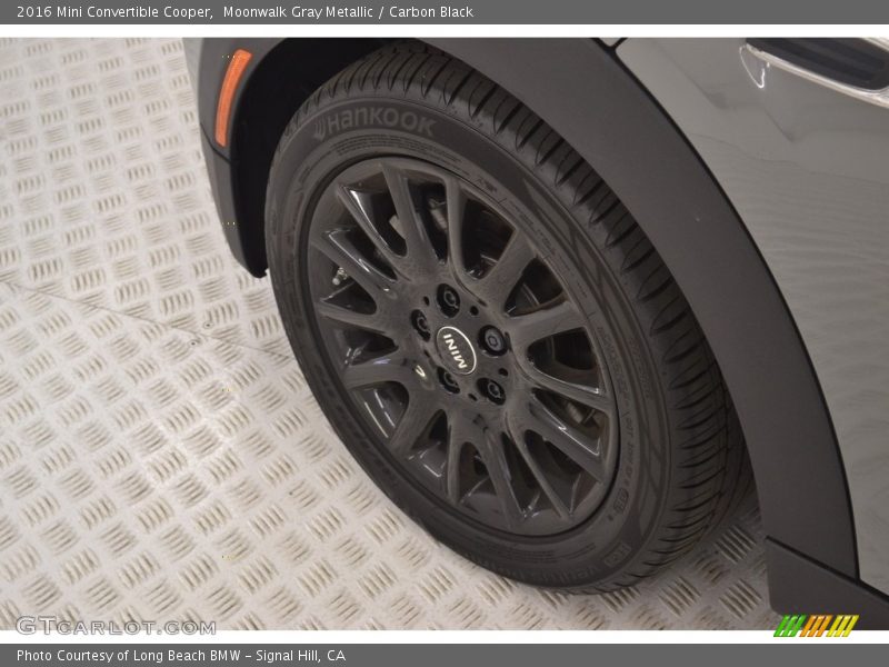 Moonwalk Gray Metallic / Carbon Black 2016 Mini Convertible Cooper