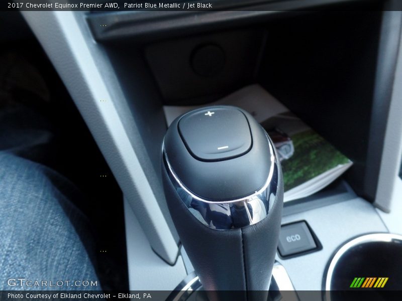 Patriot Blue Metallic / Jet Black 2017 Chevrolet Equinox Premier AWD