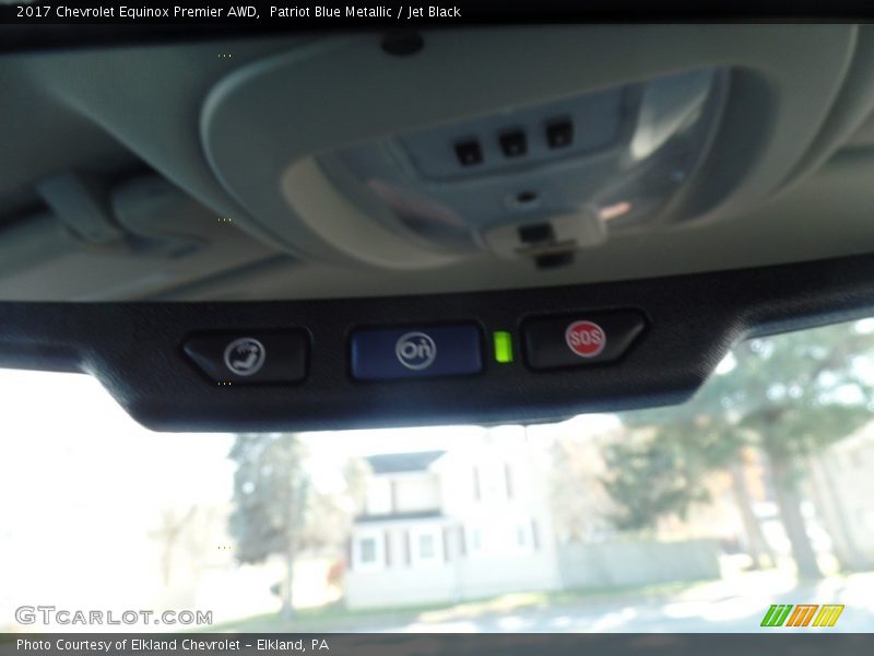 Patriot Blue Metallic / Jet Black 2017 Chevrolet Equinox Premier AWD