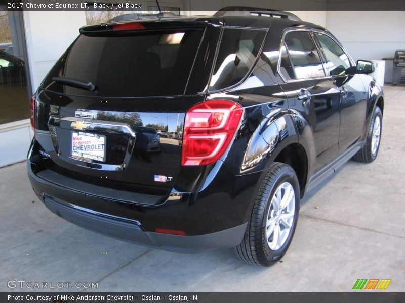 Black / Jet Black 2017 Chevrolet Equinox LT