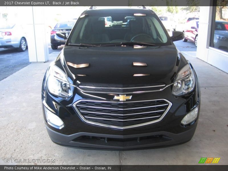 Black / Jet Black 2017 Chevrolet Equinox LT