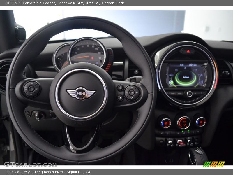 Moonwalk Gray Metallic / Carbon Black 2016 Mini Convertible Cooper