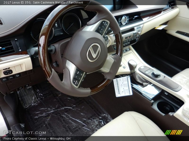 Satin Cashmere Metallic / Parchment 2017 Lexus ES 350