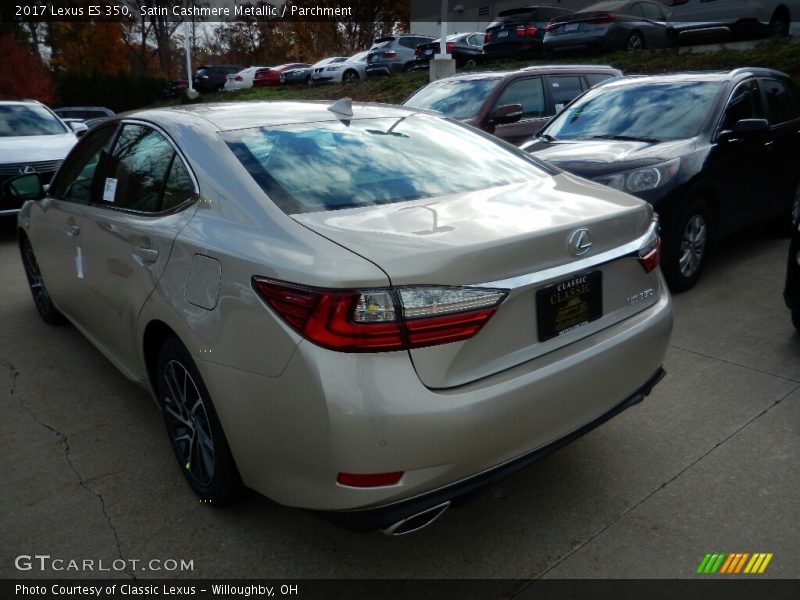 Satin Cashmere Metallic / Parchment 2017 Lexus ES 350