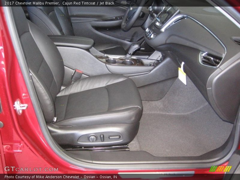 Front Seat of 2017 Malibu Premier