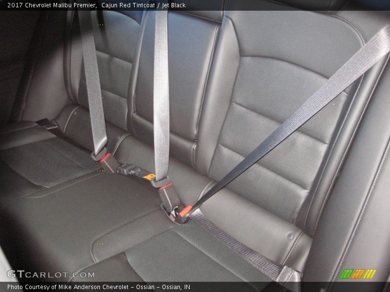 Rear Seat of 2017 Malibu Premier