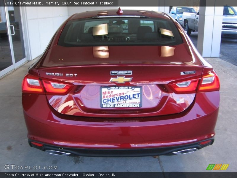 Cajun Red Tintcoat / Jet Black 2017 Chevrolet Malibu Premier