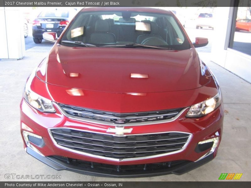 Cajun Red Tintcoat / Jet Black 2017 Chevrolet Malibu Premier