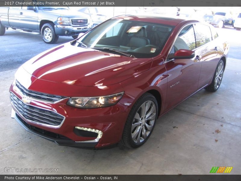 Cajun Red Tintcoat / Jet Black 2017 Chevrolet Malibu Premier