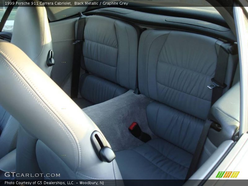 Black Metallic / Graphite Grey 1999 Porsche 911 Carrera Cabriolet