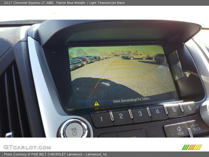 Patriot Blue Metallic / Light Titanium/Jet Black 2017 Chevrolet Equinox LT AWD