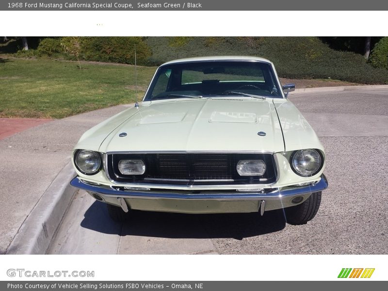 Seafoam Green / Black 1968 Ford Mustang California Special Coupe