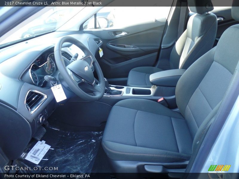 Arctic Blue Metallic / Jet Black 2017 Chevrolet Cruze LS