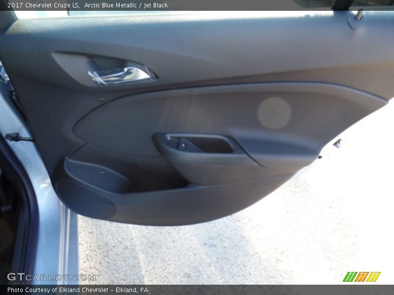 Arctic Blue Metallic / Jet Black 2017 Chevrolet Cruze LS