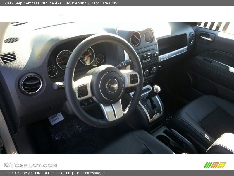 Mojave Sand / Dark Slate Gray 2017 Jeep Compass Latitude 4x4