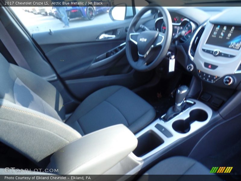 Arctic Blue Metallic / Jet Black 2017 Chevrolet Cruze LS